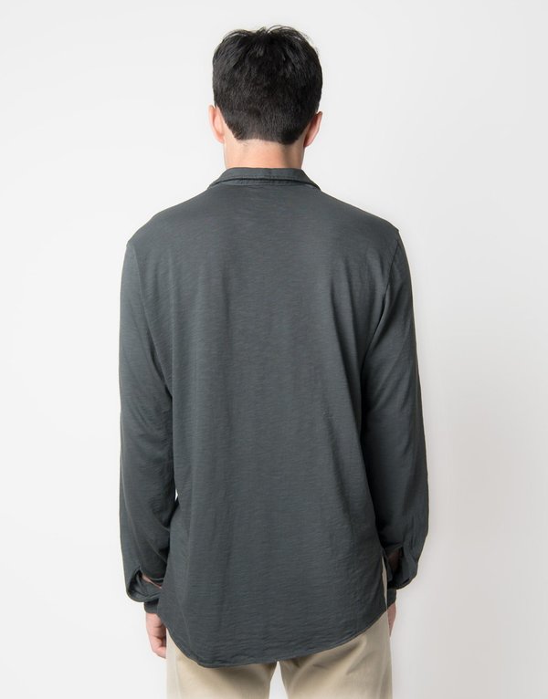 Eidos Long Sleeve Gianni Polo - Jet Black Eidos Long Sleeve Gianni Polo - Jet Black