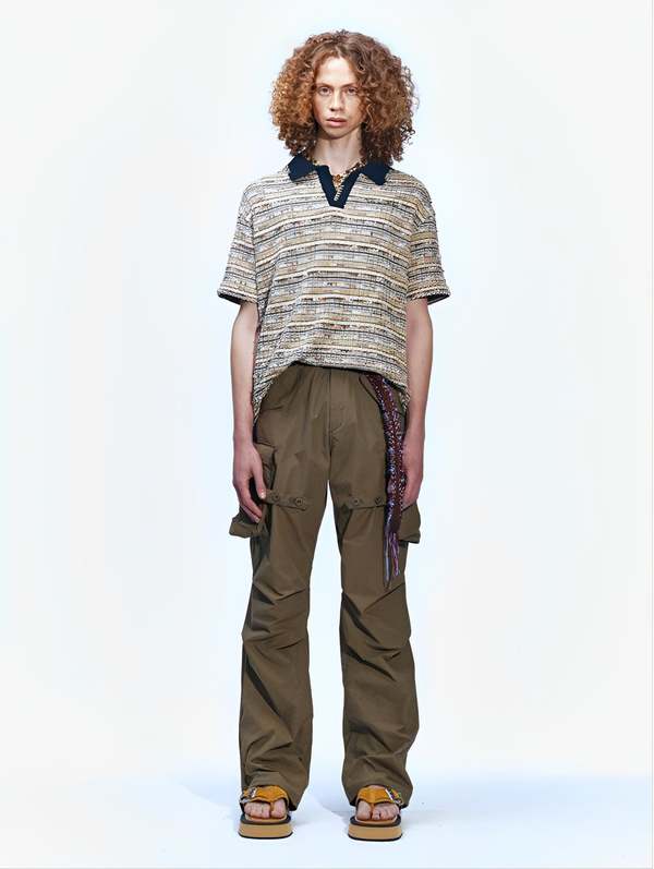 トップス Andersson Bell crea boucle collar knit Andersson Bell Crea Boucle Collar Knit in Beige | Wallace