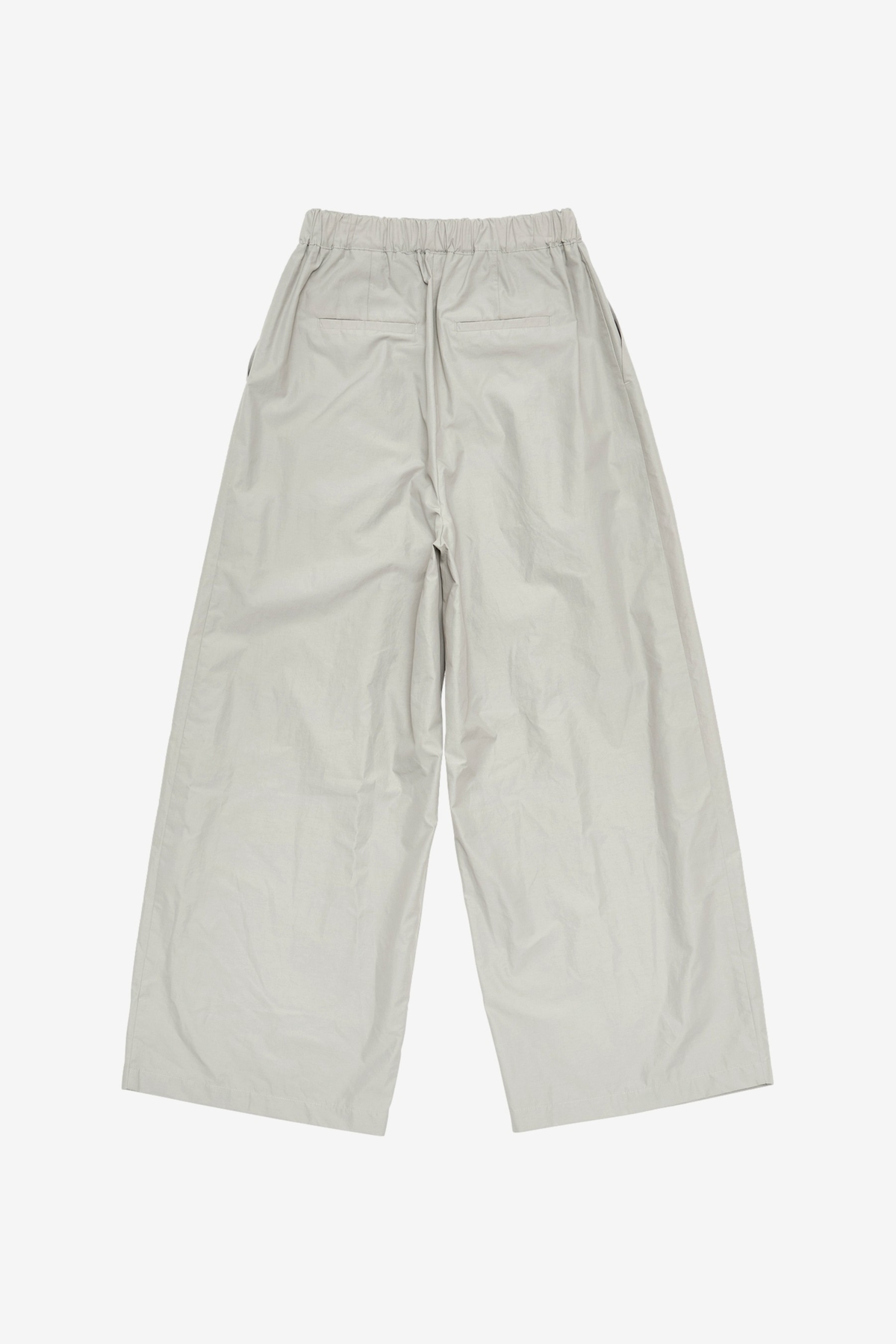 AMOMENTO Three Tuck Banding Pants | Garmentory