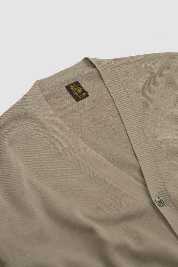 トップス BATONER SEA COTTON VNECK CARDIGAN SEAISLAND COTTON V NECK CARDIGAN - WUNDER