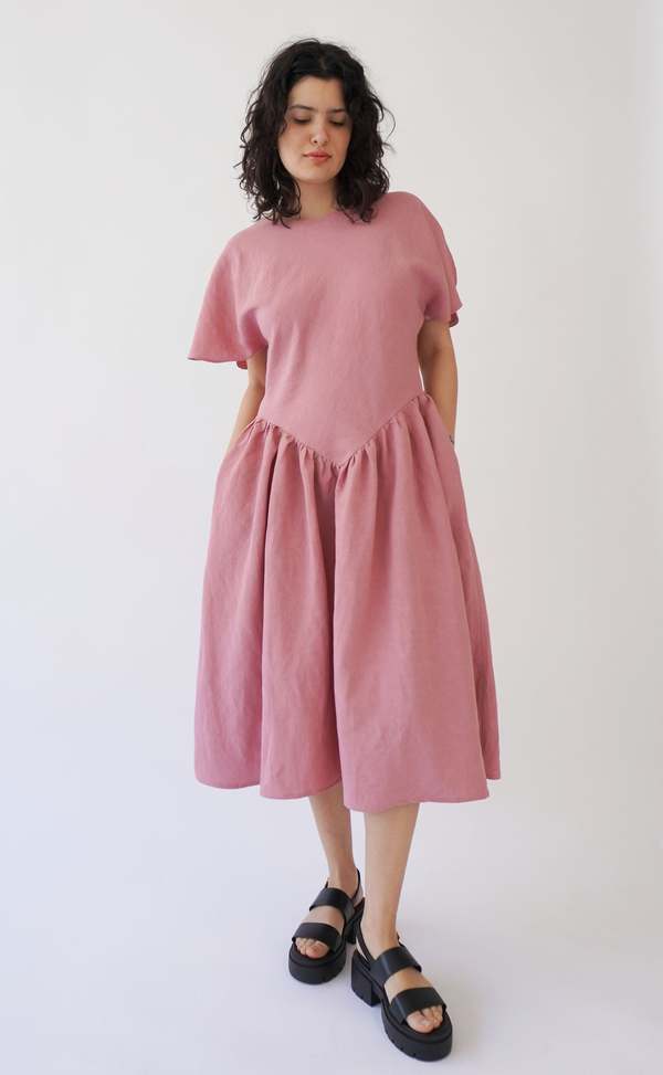 Rightful Owner House Dress - Dusty Rose | Garmentory