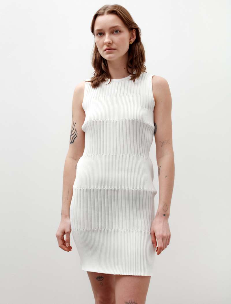 【MAR】cfcl FLUTED DRESS FLUTED SLEEVELESS MERMAID DRESS