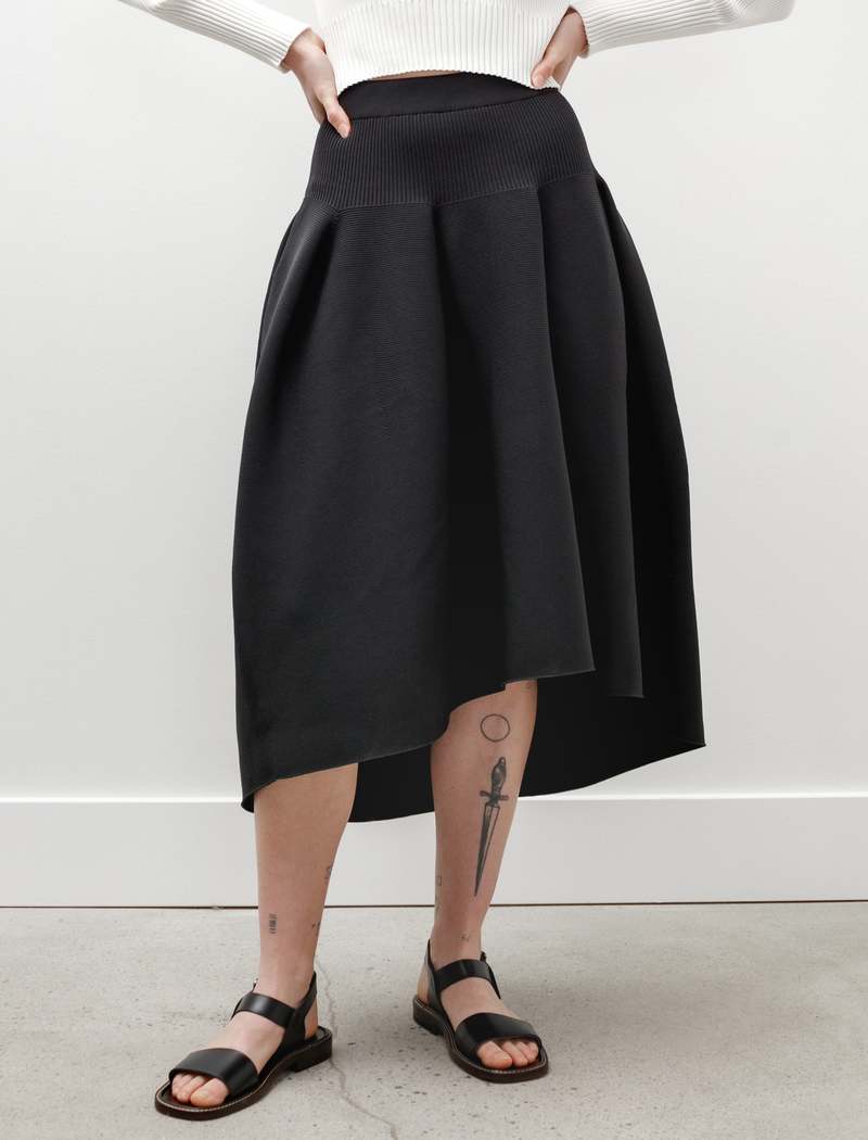 新品 CFCL POTTERY SKIRT フレア スカート サイズ3 ブラック POTTERY SKIRT 3 | CFCL (Women)/シーエフシーエル