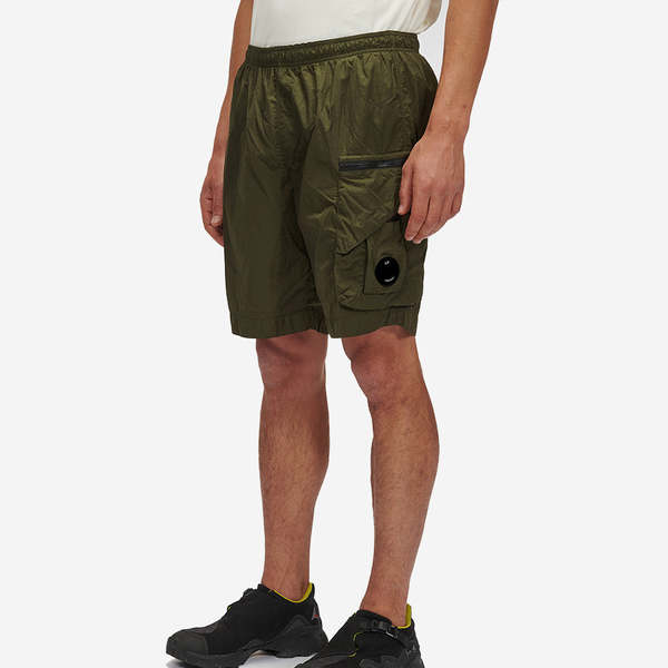 CP company Eco-Chrome R Utility Lens Swim Shorts - Ivy Green