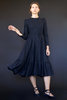 Town Clothes Rosa Dress in Black - Thumbnail 1