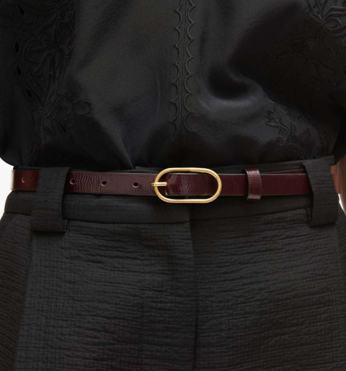 Rachel Comey Claud Belt - Cherry | Garmentory display picture 3