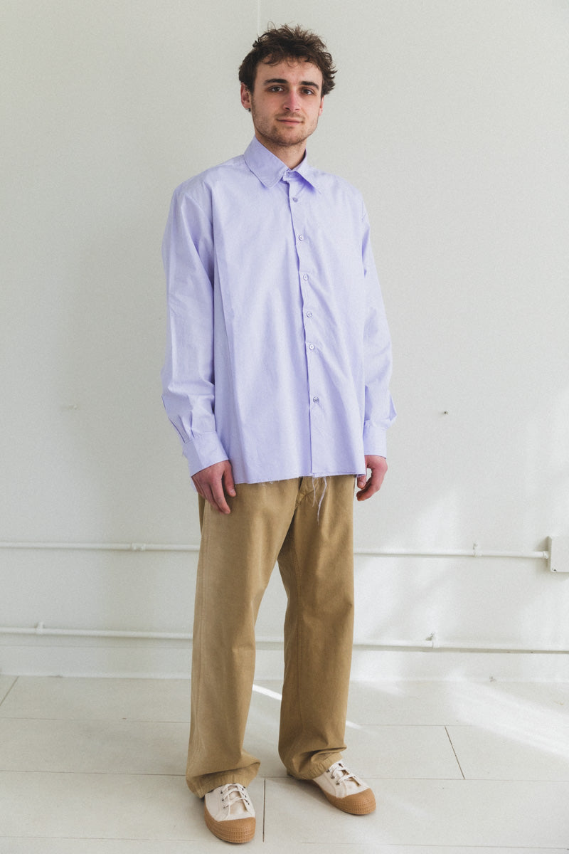 Camiel Fortgens Long Sleeve Pocket Shirt - Lilac | Garmentory