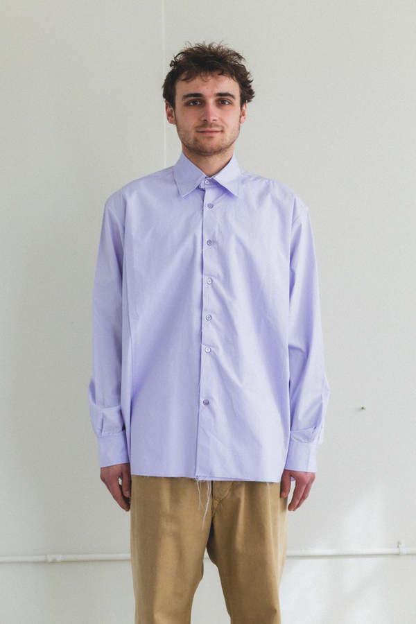 Camiel Fortgens Long Sleeve Pocket Shirt - Lilac | Garmentory