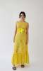 Rightful Owner Aurora Lace Slip Dress - Yellow - Thumbnail 2