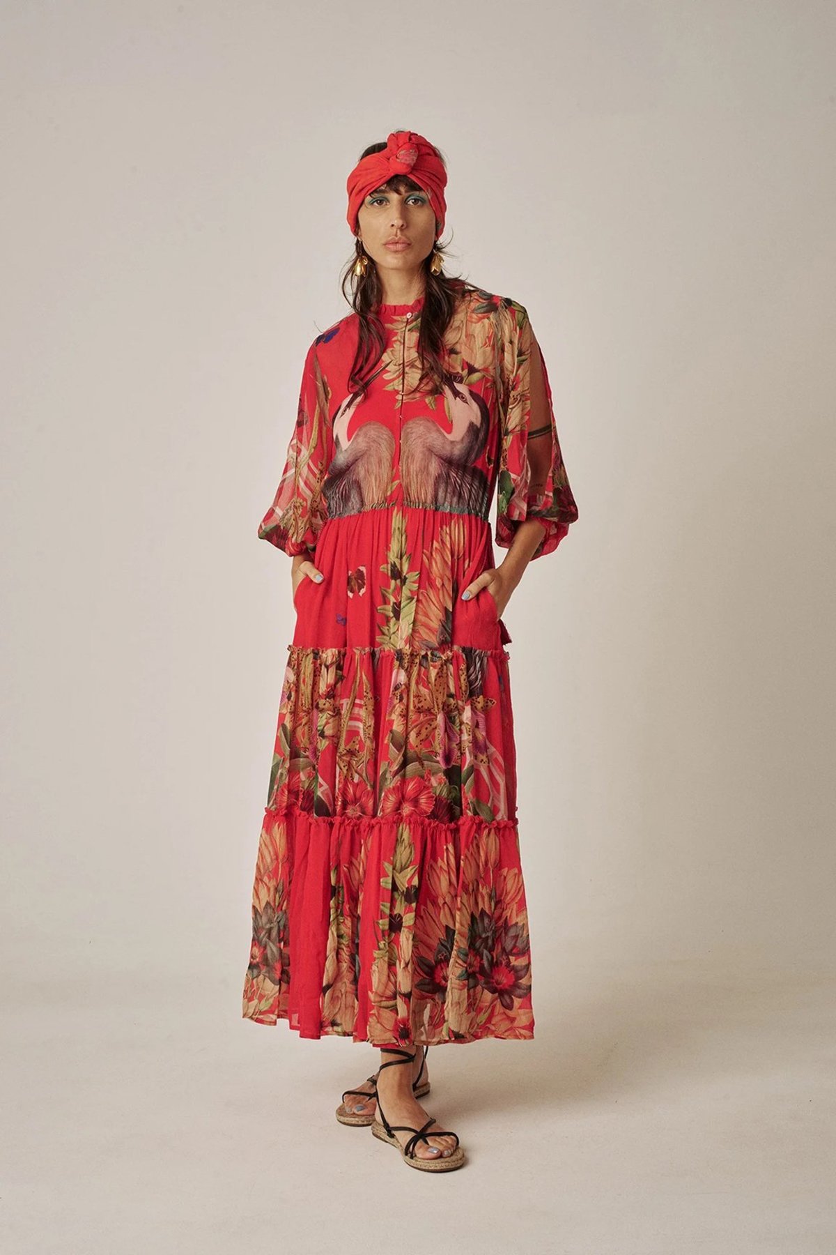 fitted lace wedding dress Fire Bird US 6