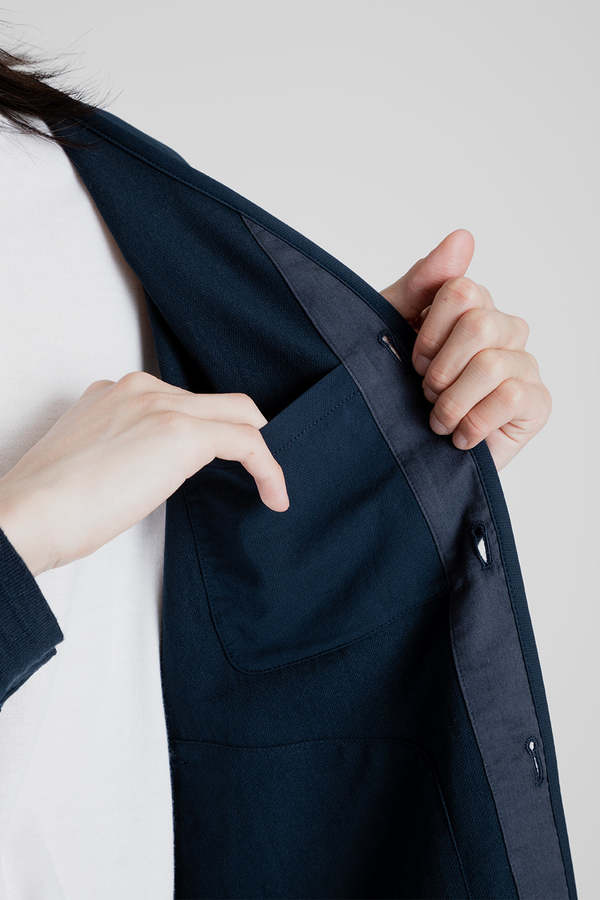 【新品】SUHF359 ALPHADRY Cardigan XS NAVY Nanamica Men's ALPHADRY Cardigan in Navy Nanamica