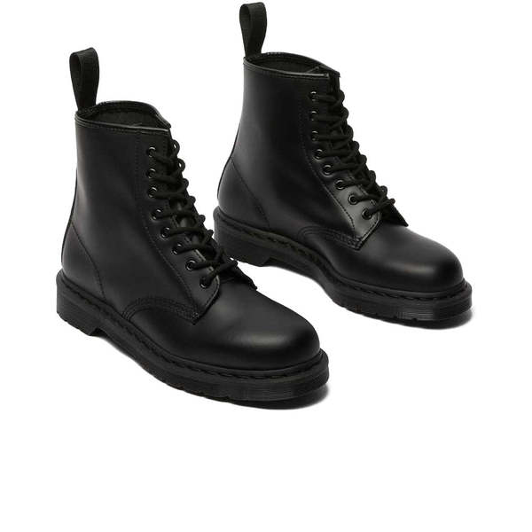 Dr. Martens 1460 Mono 8 Eye Smooth Leather Lace Up Boots  display picture 1
