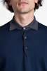 1205 Greige Knitted Cotton Shirt - Teal - Thumbnail 7