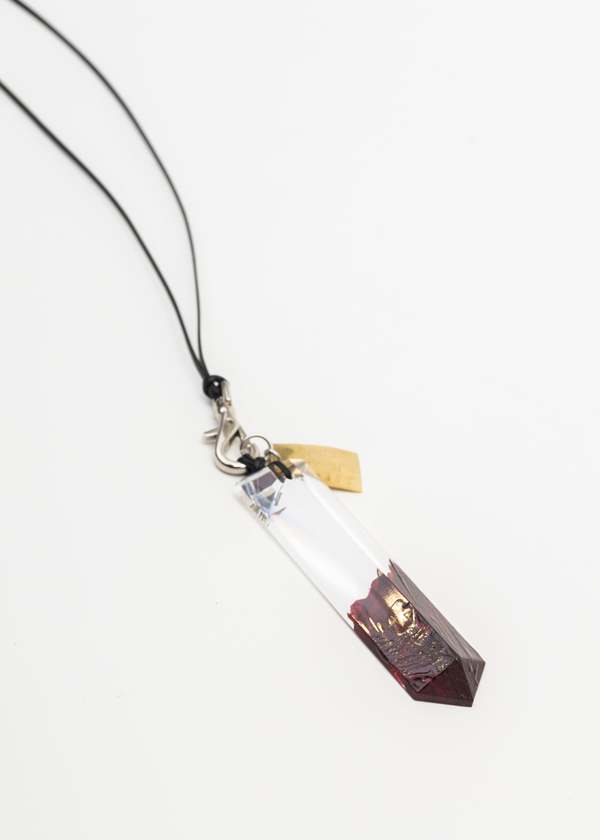 Kidill CRYSTAL BLOOD NECKLACE SMALL COLLABORATION WITH MALCOLM