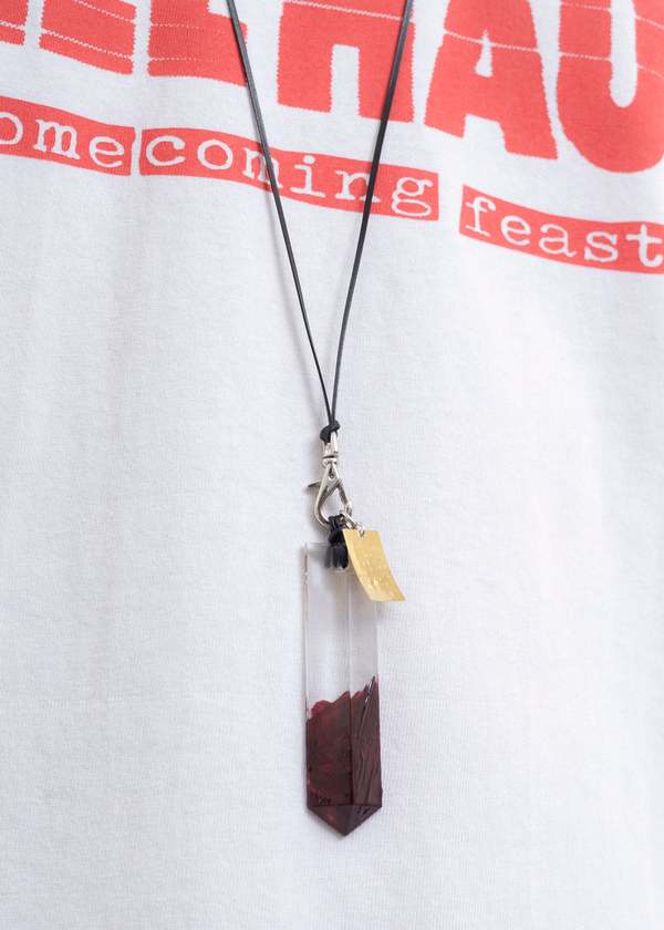KIDILL Malcolm Guerre CRYSTAL BLOODネックレス Kidill CRYSTAL BLOOD NECKLACE SMALL COLLABORATION WITH MALCOLM