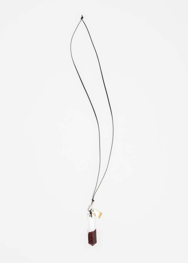 Kidill CRYSTAL BLOOD NECKLACE SMALL COLLABORATION WITH