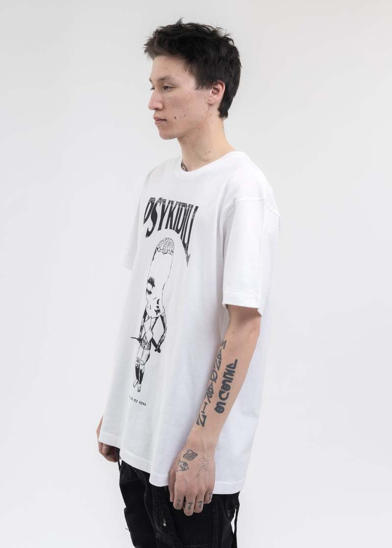 KIDILL TEE COLLABORATION WITH TOM TOSSEYN WHITE (KL702)