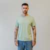 Homespun Knitwear Dad's Pocket Supima Cotton Jersey Tee - Sea Foam - Thumbnail 1