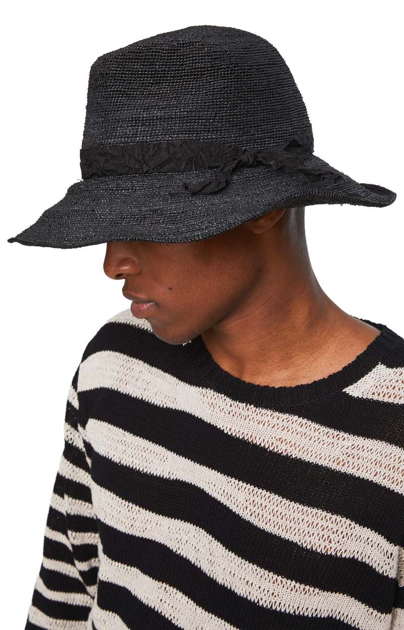 Yohji Yamamoto Fedora Hat - Black | Garmentory