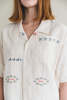 STORY mfg. Sampler Hand Embroidery Greetings Shirt - Thumbnail 3