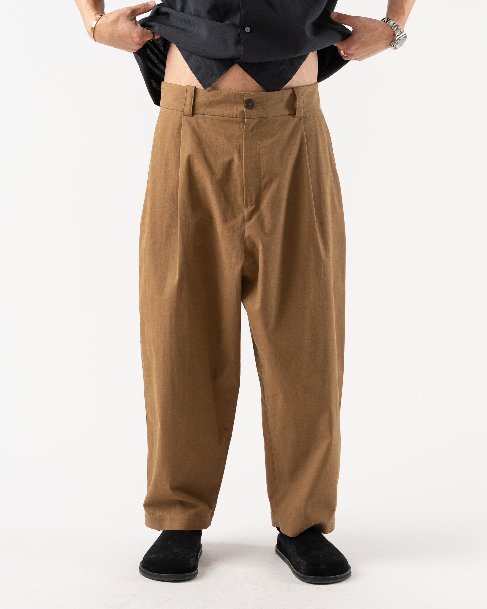 Studio Nicholson Sal Pant in Soil | Garmentory