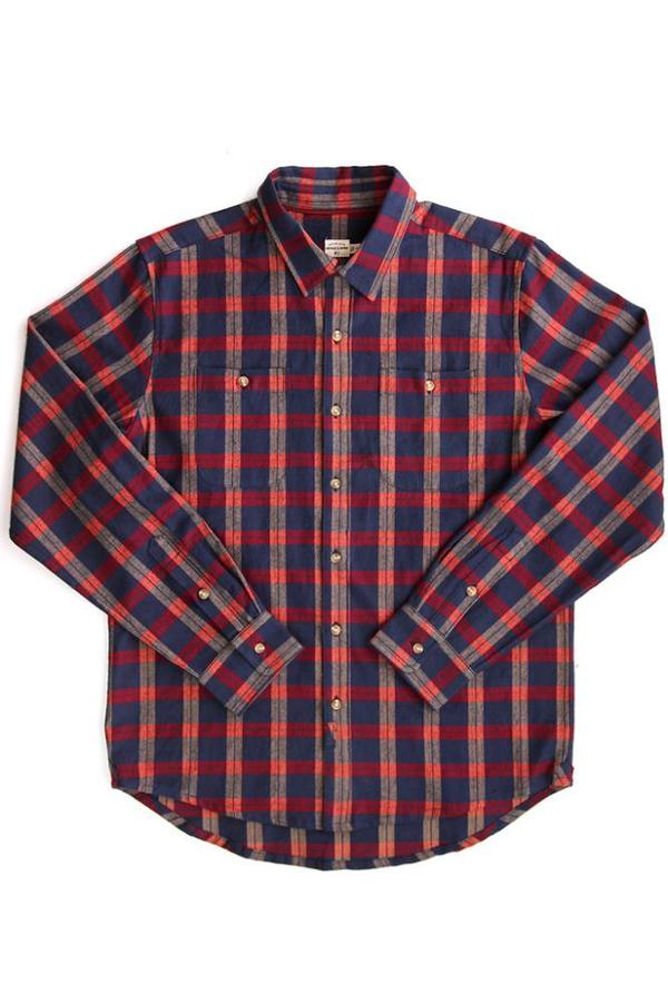 Bridge & Burn Winslow Navy Plaid Bridge & Burn Winslow Navy Plaid