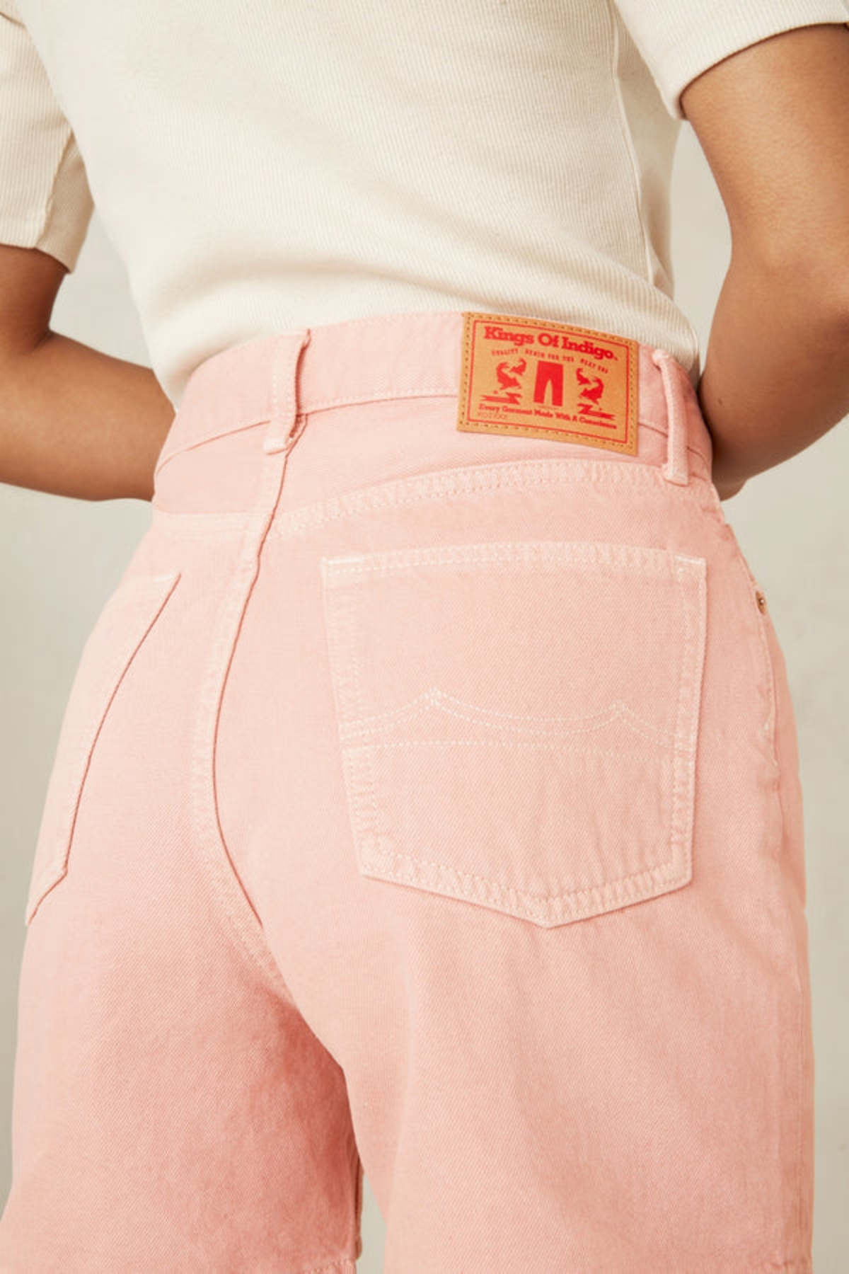 Kings Of Indigo Liora Short - Vintage Pink - Image 1 of 4