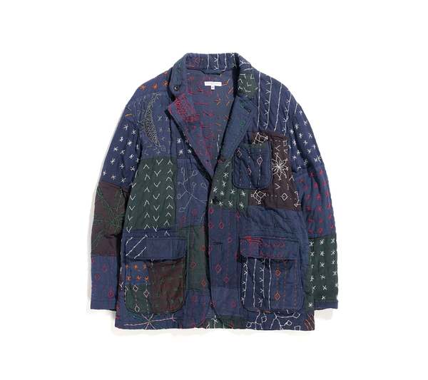 Engineered Garments Loiter Jacket - Navy Square Handstitch