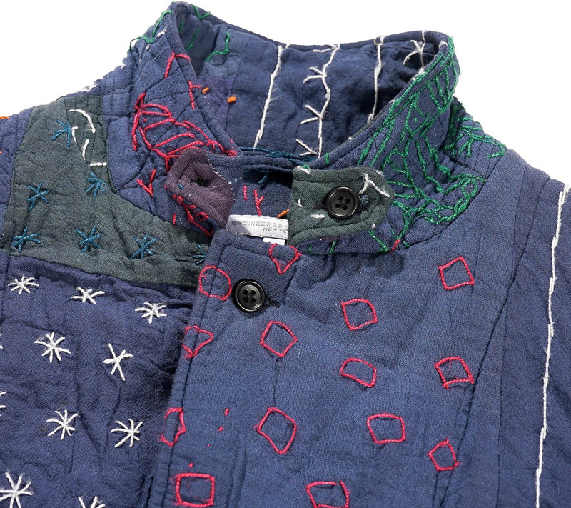 Engineered Garments Loiter Jacket - Navy Square Handstitch
