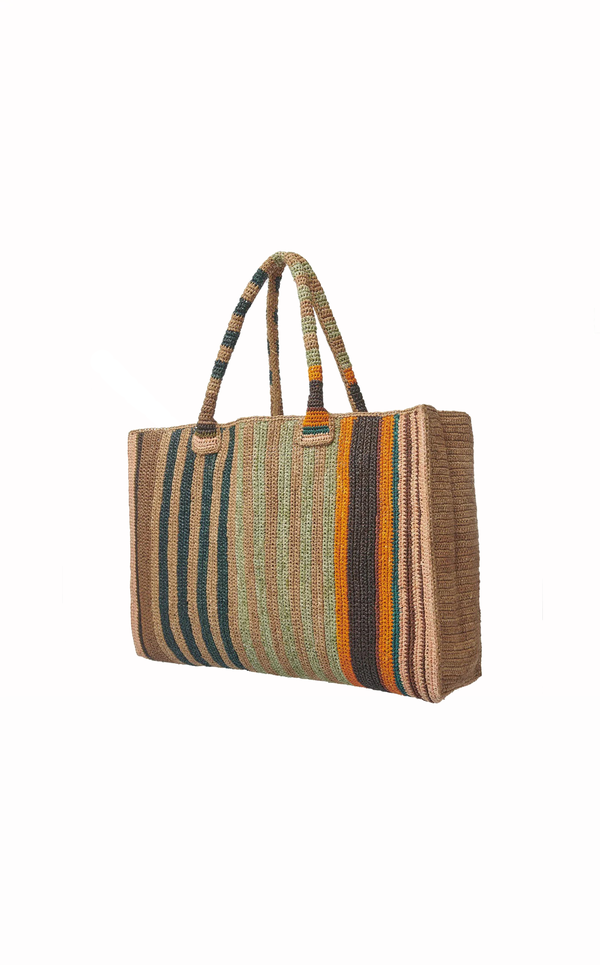 Gabriele Frantzen Raffia Weekender Safari Mix | Garmentory