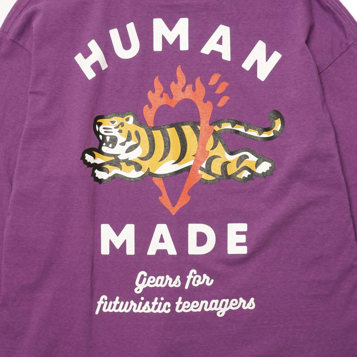 Human Made Graphic L/S T-shirt - Purple | Garmentory