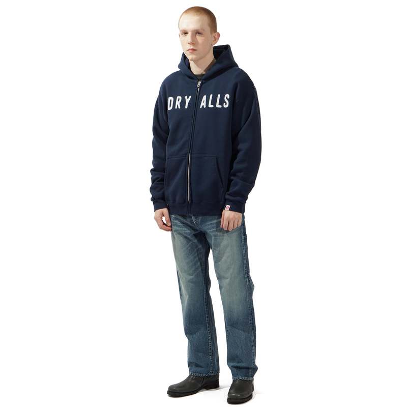 Human Made Zip-up Sweat Hoodie - Navy | Garmentory 