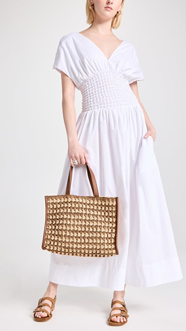 loeffler randall crochet dress A day in the lifeline review for resort, looking at our cute new crochet dress, my new aqua shoes arrived!, headed up to Parsons to help with senior thesis critique for my