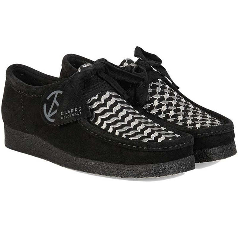 靴 Clarks Originals Wallabee Slam Jam Black CLARKS ORIGINALS Slam Jam Wallabee Shoes | THEROOM