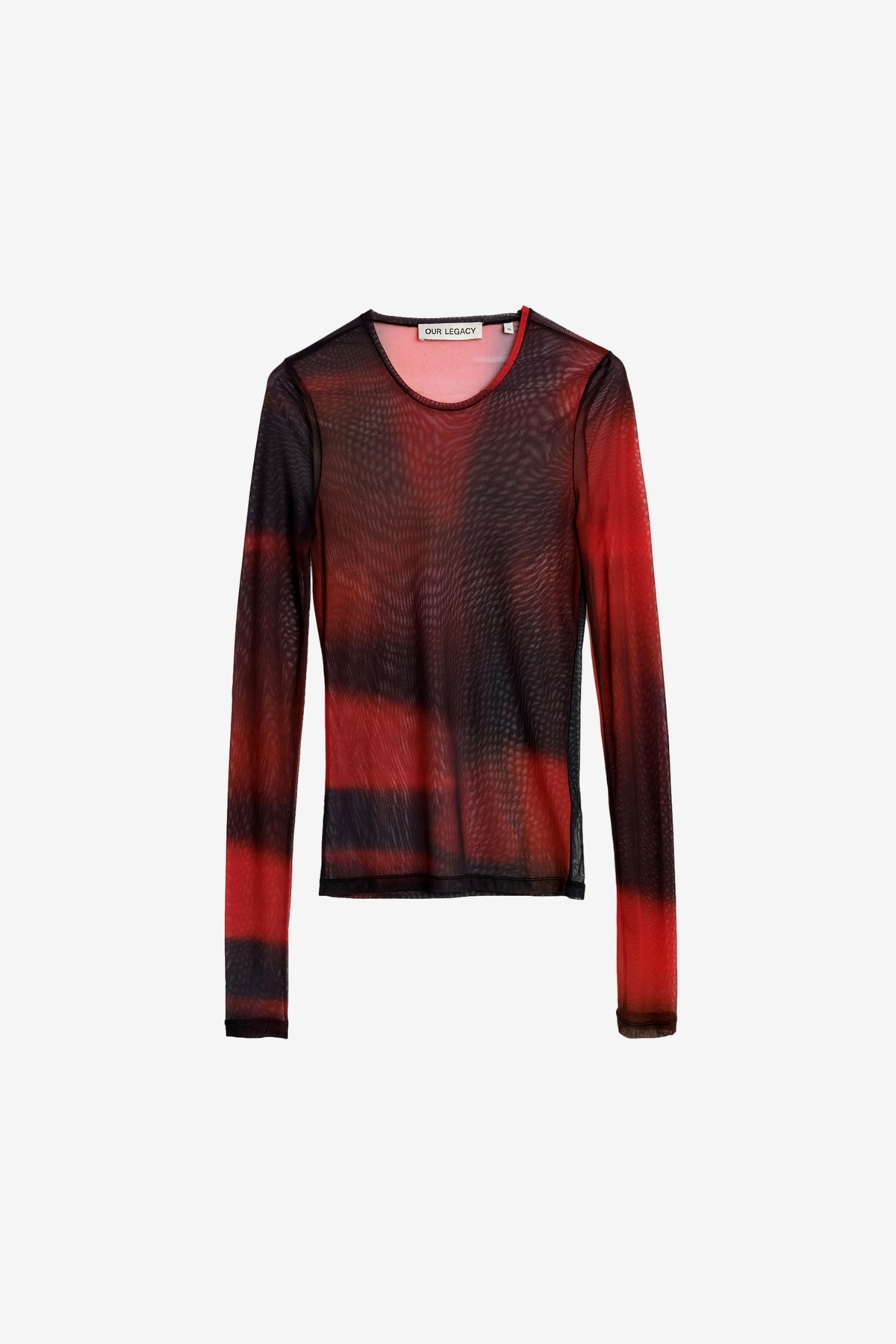 Our Legacy Super Slim Longsleeve - Dark Lights Print | Garmentory