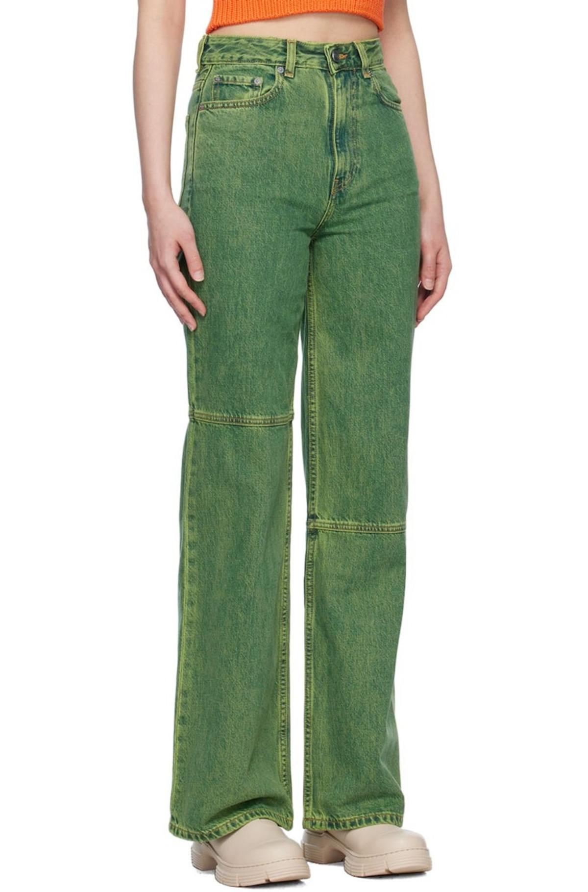 パンツ fadepants Silver Black Jeans GREENY 9090 OG Logo Painted Denim Pants – YZ