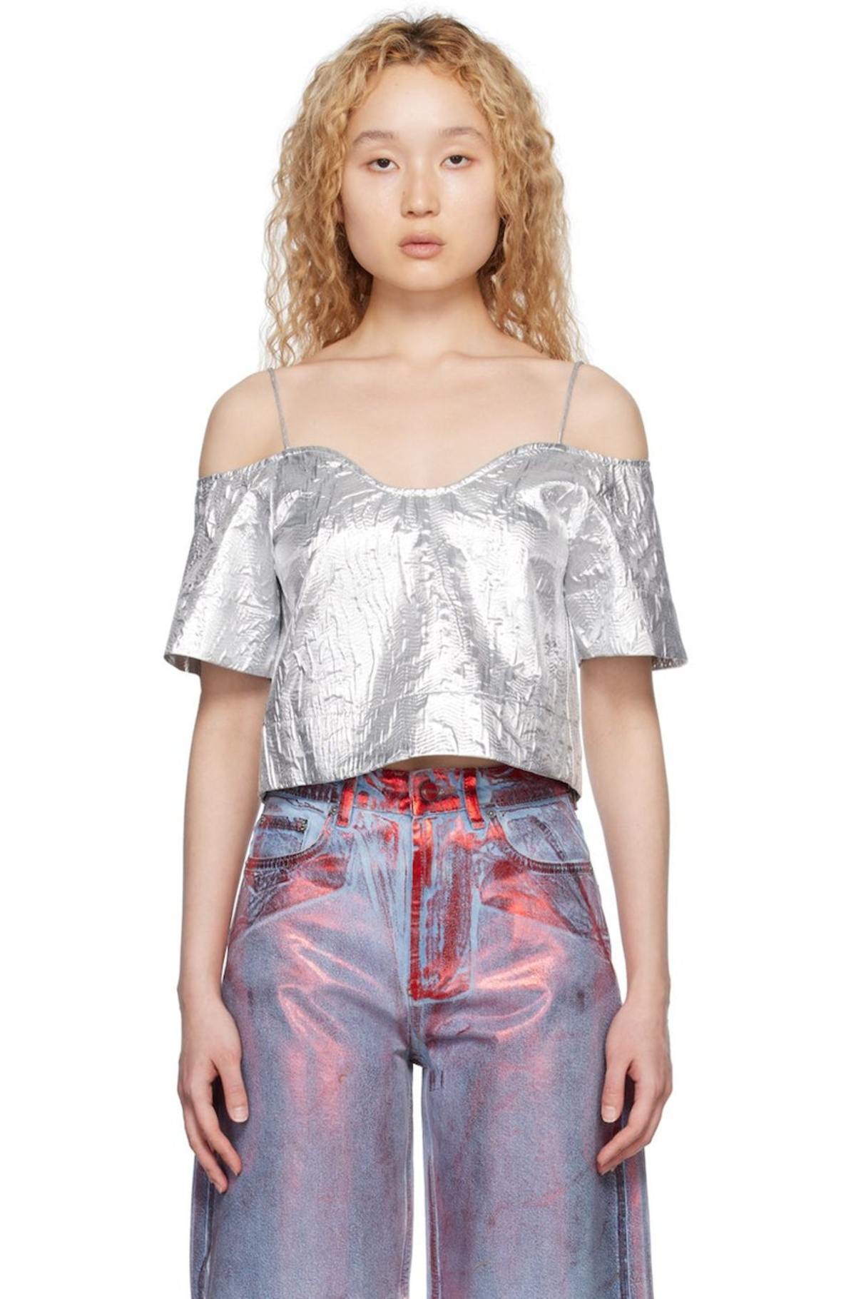 Milena Silvano シャツ toga ganni TELA イザベル Milena Silvano Shirt Toga Ganni Tela Isabel | eBay