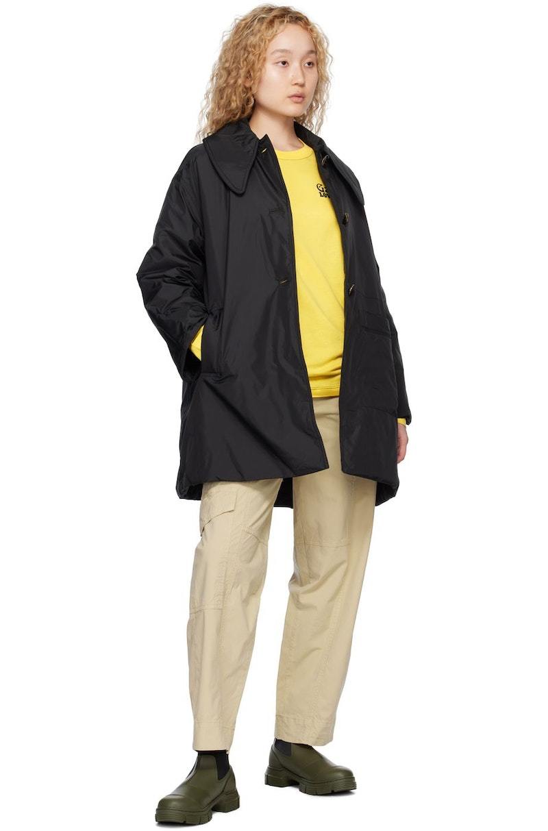 GANNI Layered Long Sleeve T-Shirt - Lemon Zest | Garmentory