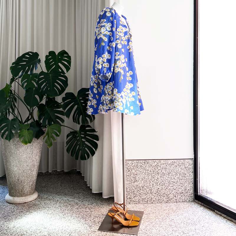 knee length dresses for ladies Bernadette Linen Dress – Pico Charlie Cole main image 1