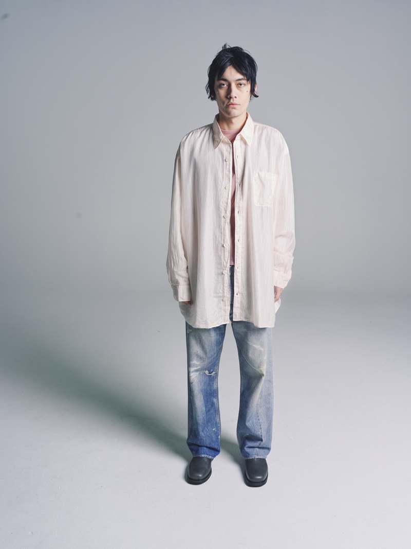 OUR LEGACY Darling Shirt Champagne シャツ Our Legacy - Darling Shirt Champagne Cotton Silk