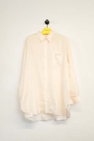 Our Legacy Champagne Cotton Silk Darling Shirt - Champagne