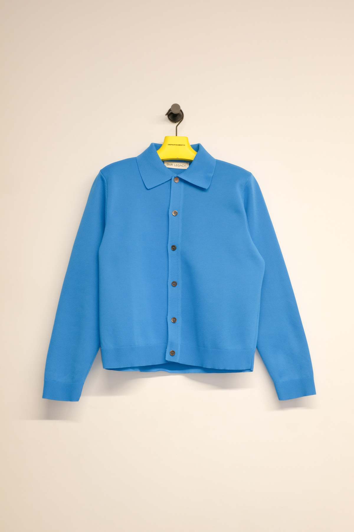 Our Legacy Performance Poly Evening Polo - Circuit Blue | Garmentory