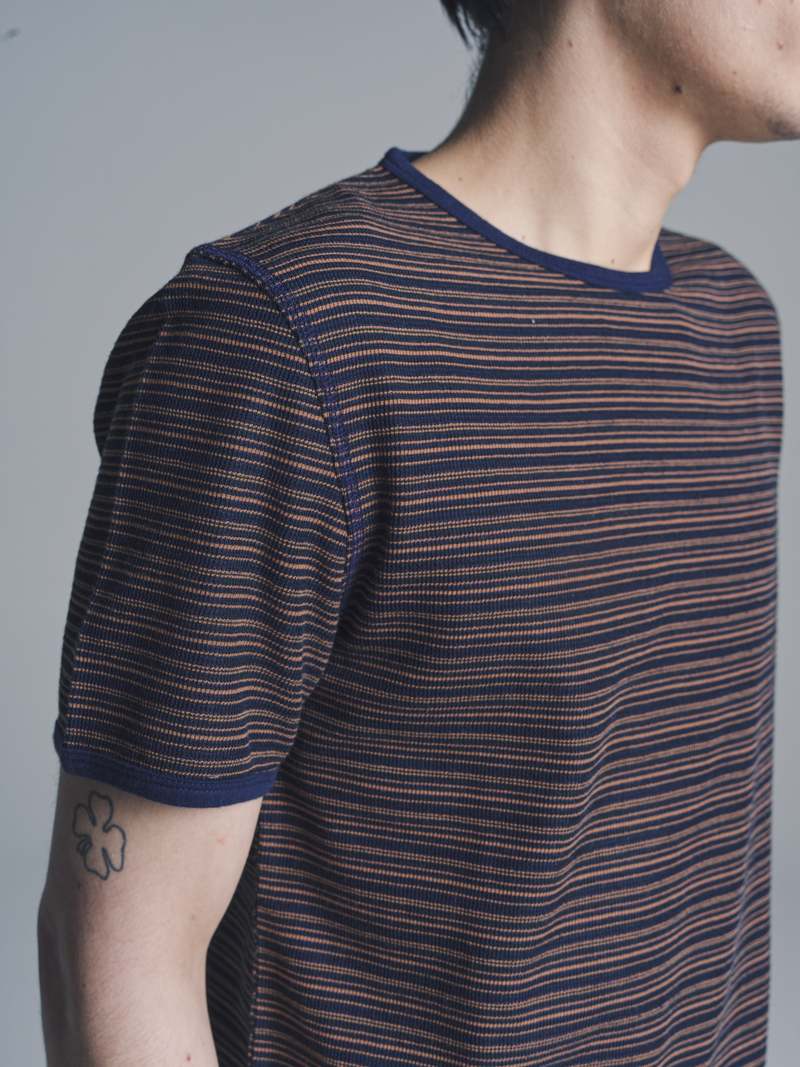 ★人気★【OUR LEGACY】★TANKER T-SHIRT Navy Sport Croche.t★ Our Legacy Tanker T-shirt In Navy Sport Crochet | ModeSens