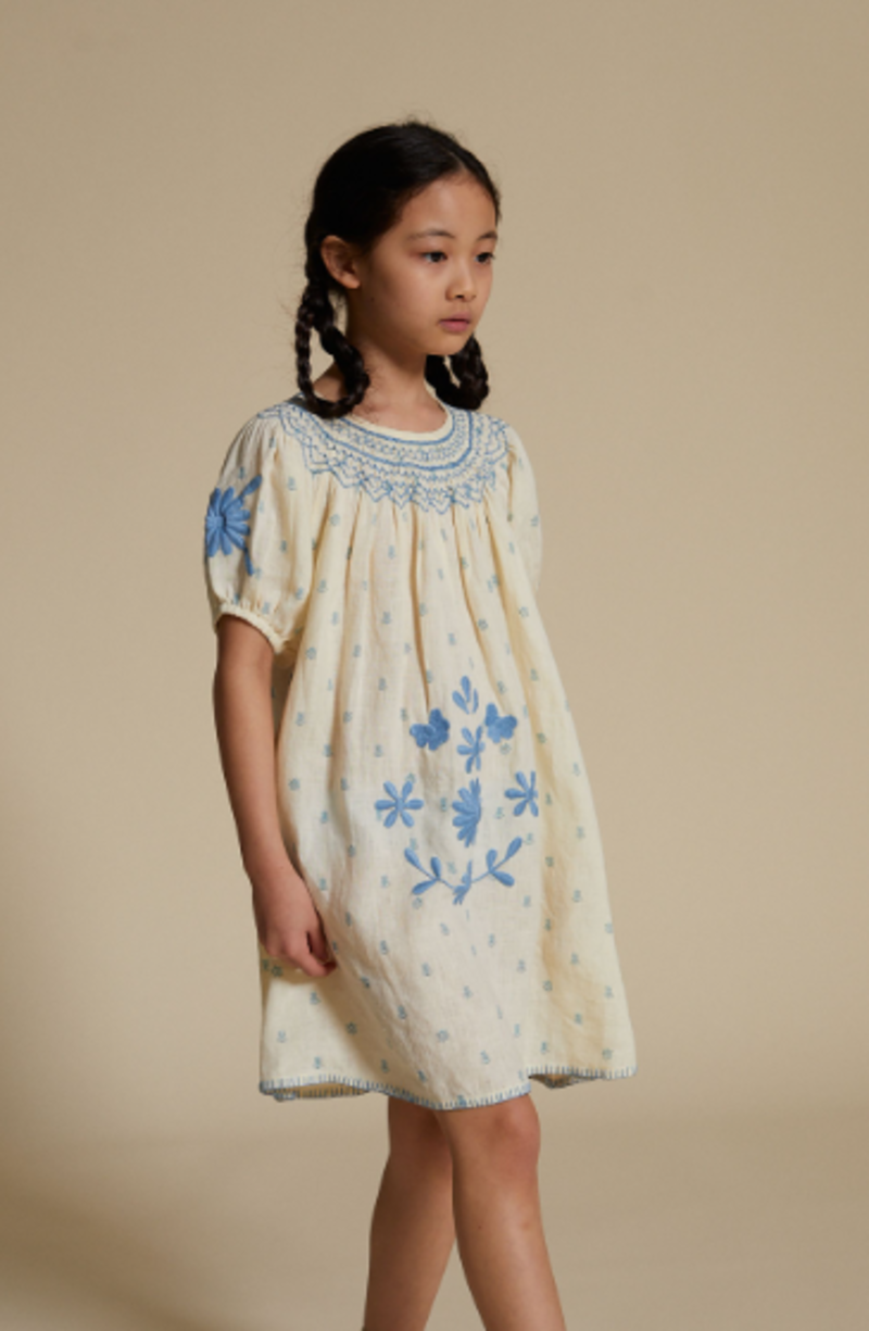 Apolina Cece Dress Folk Calico | Garmentory