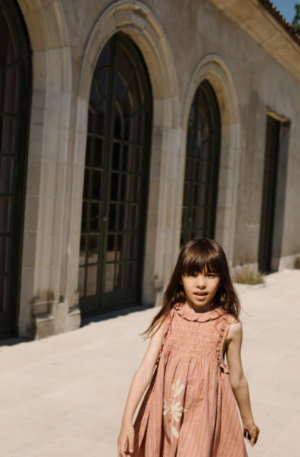 Kids Apolina Ina Dress - Lounger Stripe | Garmentory