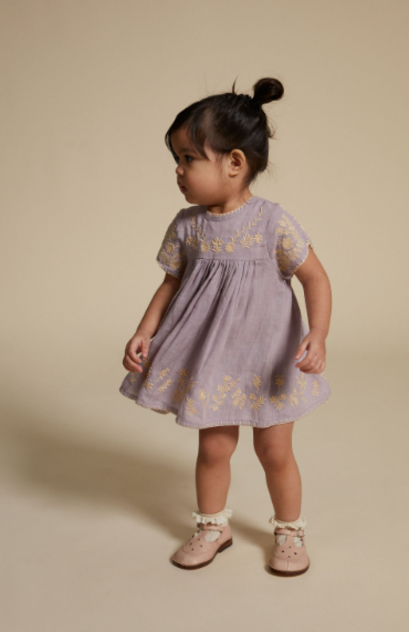 み*み様 apolina Stevie Dress Pale Rose 2-3y APOLINA - Stevie Dress（Pale Rose）