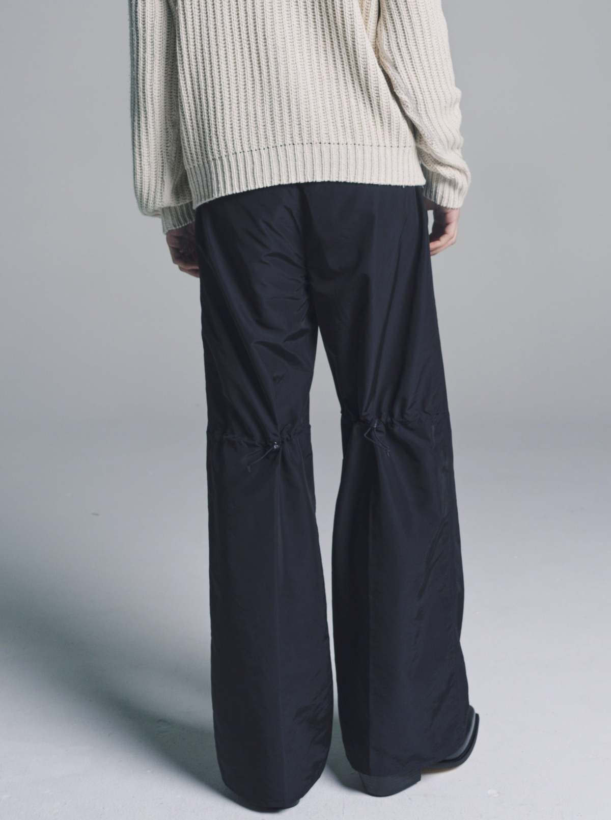 Our Legacy Grace Nylon Wander Trouser - Black | Garmentory