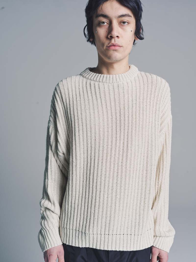 Our Legacy Pure Silk Sonar Roundneck - Naturelle | Garmentory