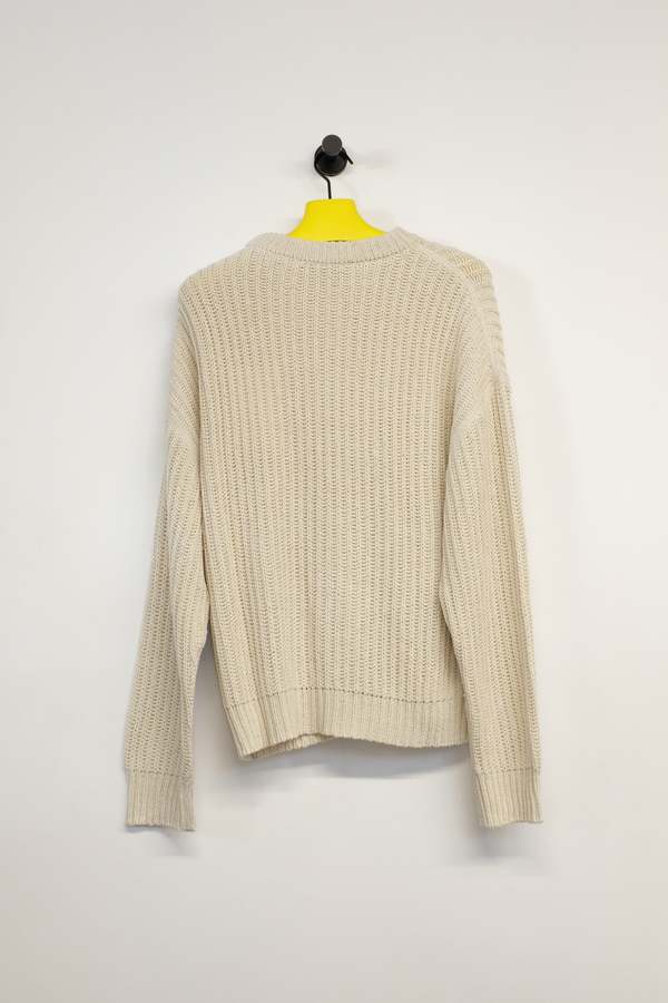 Our Legacy Pure Silk Sonar Roundneck - Naturelle | Garmentory