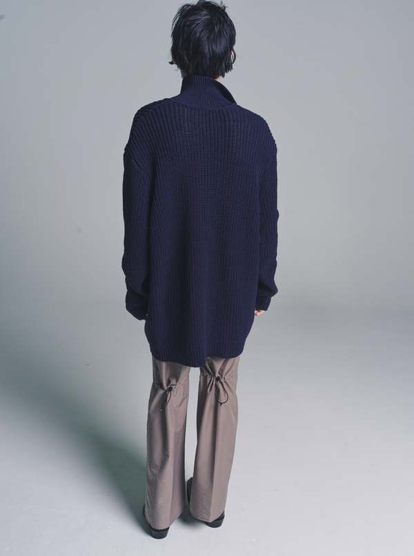 トップス ourlegacy Big Piquet ribbed-knit cotton Big Piquet ribbed-knit cotton sweater in blue - Our Legacy | Mytheresa